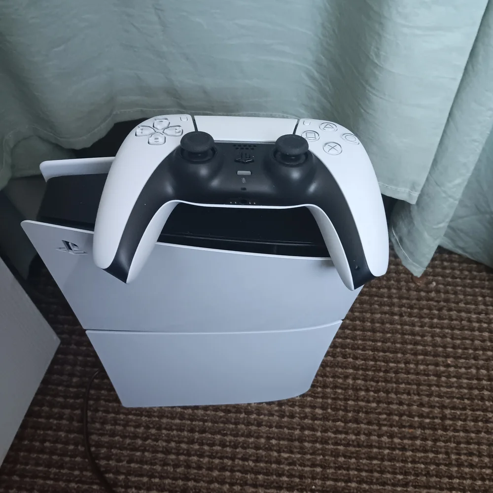 Sony PlayStation Console - Black and White
